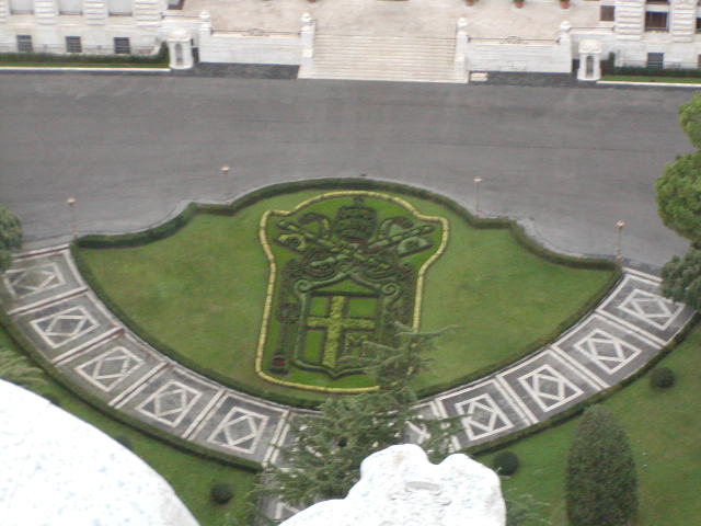 Outside looking down